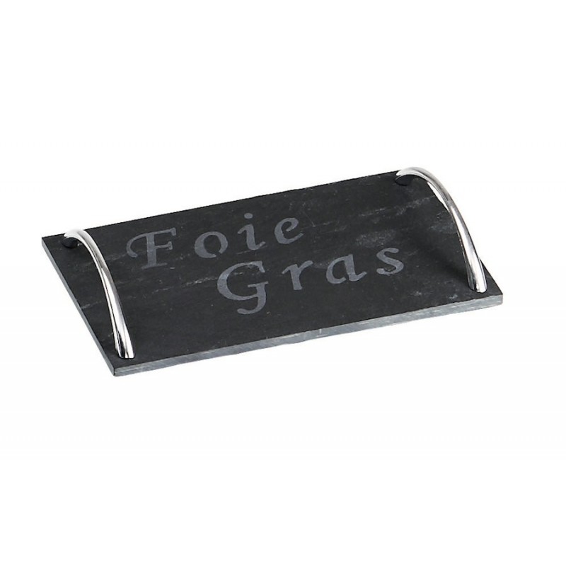9071.jpg Plateau rectangulaire en veritable ardoise 'Foie Gras'