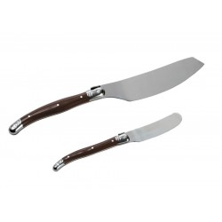 TARTINEUR INOX ET MANCHE PLASTIQUE COULEUR BOIS