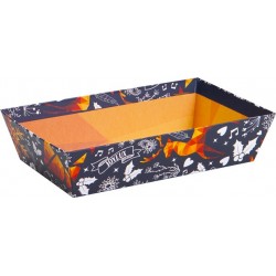 Corbeille carton marine deco Noel