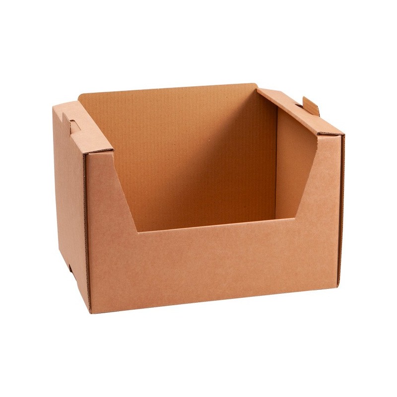 2352.jpg Cagette en carton kraft (Charge Maxi 7KG)