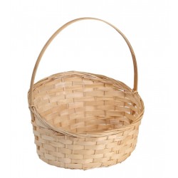 Panier bambou naturel 1 anse