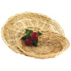 Corbeille en bambou festons
