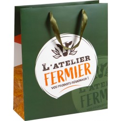 Sac carton terroir vert sans fenetre