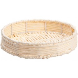 CORBEILLE CORDE COLORIS CREME