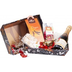 Corbeille carton marine deco Noel
