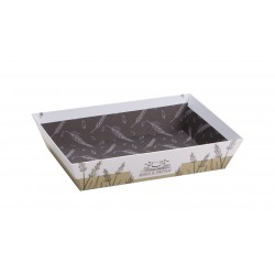Corbeille carton 'Maison de campagne'