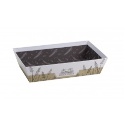 Corbeille carton 'Maison de campagne'
