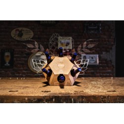 Coffret en carton diamant de biere