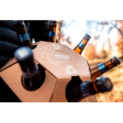 Coffret en carton diamant de biere