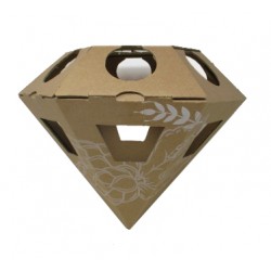 Coffret en carton diamant de biere