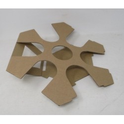 Cale carton pour diamant 7 Bieres long neck