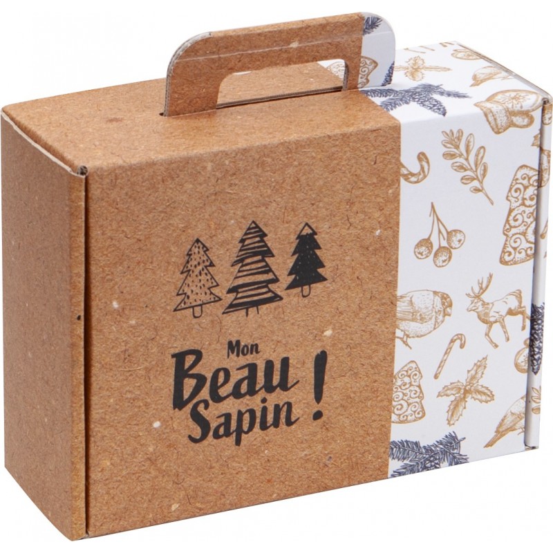 Valisette carton FSC Mon beau sapin