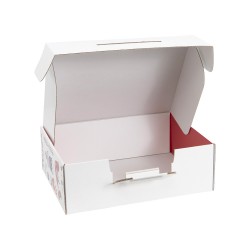Valisettes rectangulaire carton Scandinave 34,5x22x12