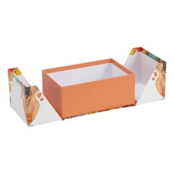 Boite double ouverture carton Color 19x12,5x8cm