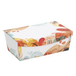 Boite carton avec couvercle aimante Color 28x17x10