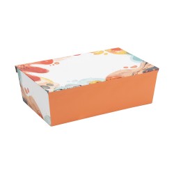 Boite carton avec couvercle aimante Color 35x23x11