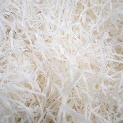 Balle de +/- 25Kg de Frisure sulfurisee blanche