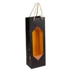 Sac-bouteille rectangulaire carton Gatsby 12x8,5x36