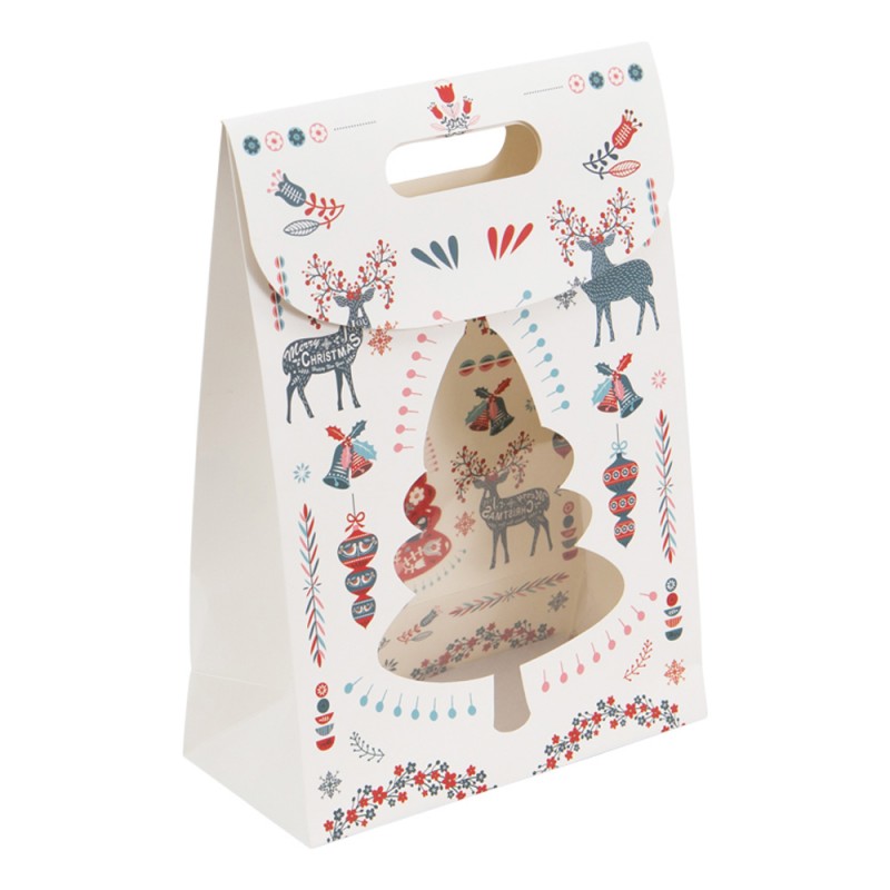 PAQUET CADEAU DE NOEL (Dimension 25 x 20 x 20 cm)