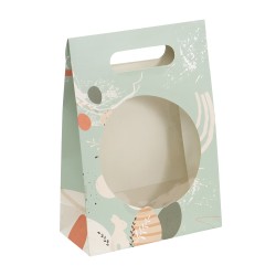 Pochette cadeau carton rectangulaire Spring 19x9x27