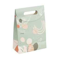 Pochette cadeau carton rectangulaire Spring 19x9x27