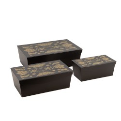 Set 3 boites rectangulaire carton Gatsby