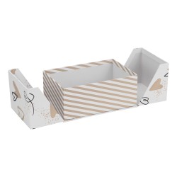 Coffret rectangulaire carton Inconditionnelle 19x12,5x8cm