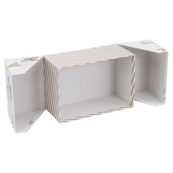 Coffret rectangulaire carton Inconditionnelle 22,5x15,7x10