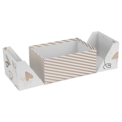 Coffret rectangulaire carton Inconditionnelle 22,5x15,7x10