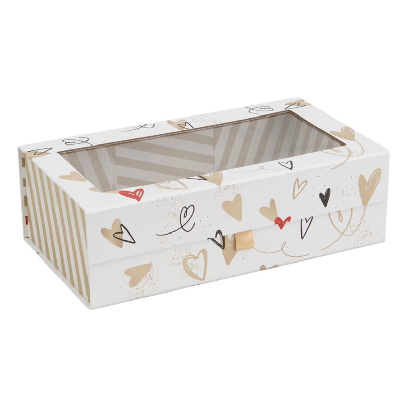 Coffret rectangulaire carton Inconditionnelle 32x18x10