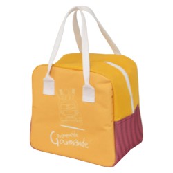 Sac isotherme 600D jaune Promenade gourmande 6L