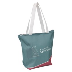 Sac isotherme 600D vert Promenade gourmande 15L