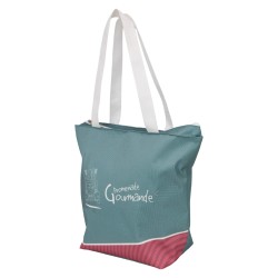 Sac isotherme 600D vert Promenade gourmande 15L