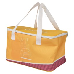 Sac isotherme 600D jaune Promenade gourmande 20L