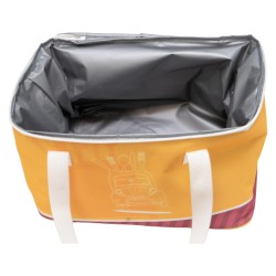 Sac isotherme 600D jaune Promenade gourmande 15L