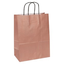 Sac papier kraft cuivre 23x12x30