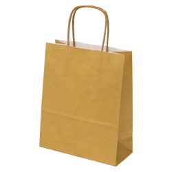 Sac papier kraft or 18x8x22