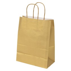 Sac papier kraft or 23x12x30