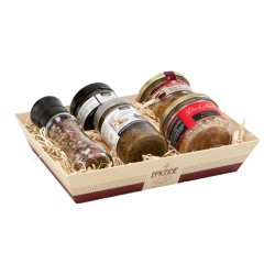 Corbeille carton FSC Epicerie fine