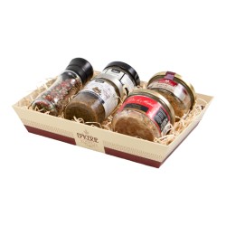 Corbeille carton FSC Epicerie fine