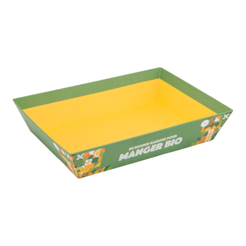 Corbeille carton FSC Manger bio