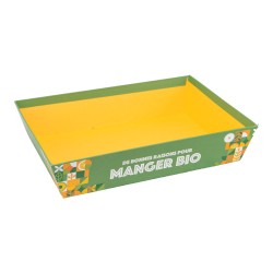 Corbeille carton FSC Manger bio