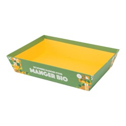 Corbeille carton FSC Manger bio