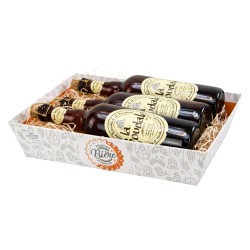 Corbeille carton FSC renforce Authentique biere de caractere