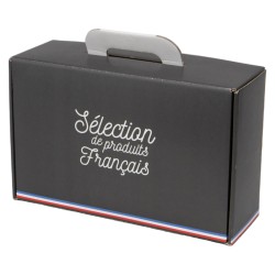 Valisette carton FSC grise produits francais