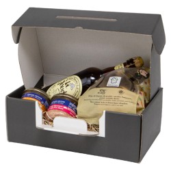 Valisette carton FSC grise produits francais