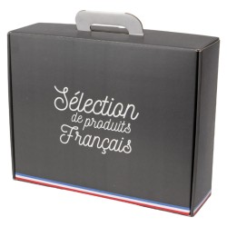 Valisette carton FSC grise produits francais