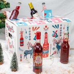 Calendrier de l'Avent Noel Scandinave 24 cases 