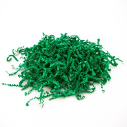 Frisure de papier coloris vert bouteille par 10kg