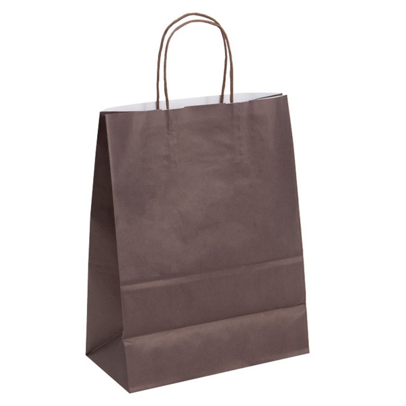 Sac papier kraft chocolat